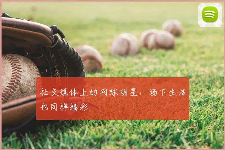 社交媒体上的网球明星,场下生活也同样精彩